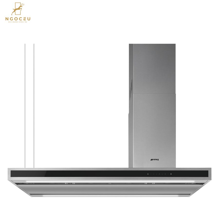 Máy hút mùi đảo Smeg KLTI12L4X - 120cm