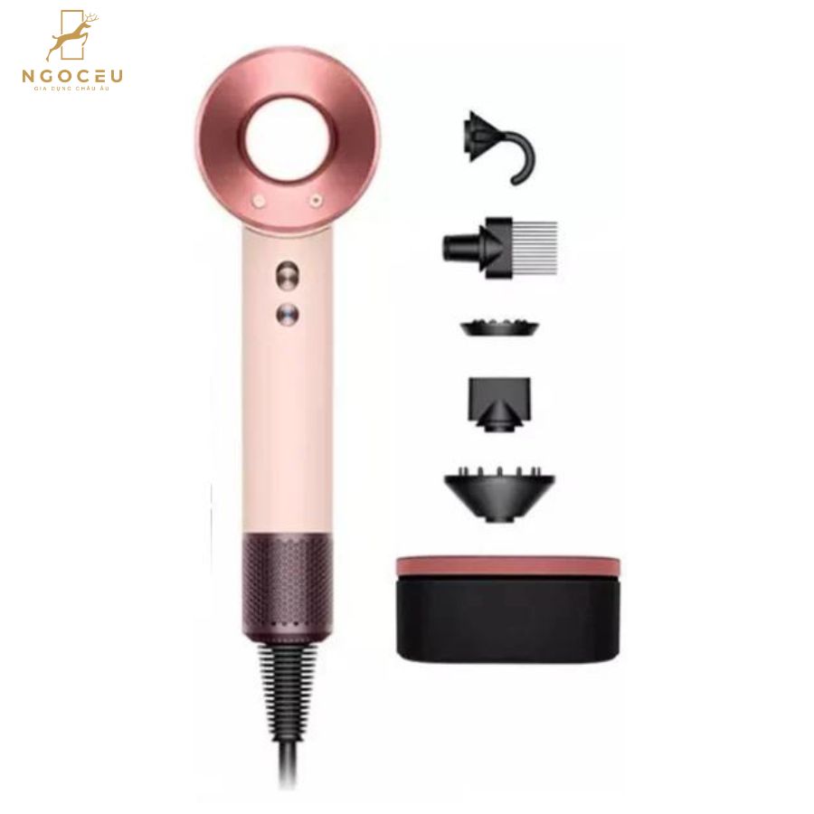 Máy sấy tóc phiên bản đặc biệt Dyson Supersonic HD15 - Ceramic Pink Rose Gold