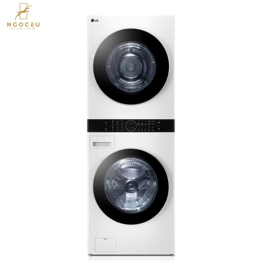 Tháp giặt sấy LG Tromm Object Collection - W20WZNM 25/20kg