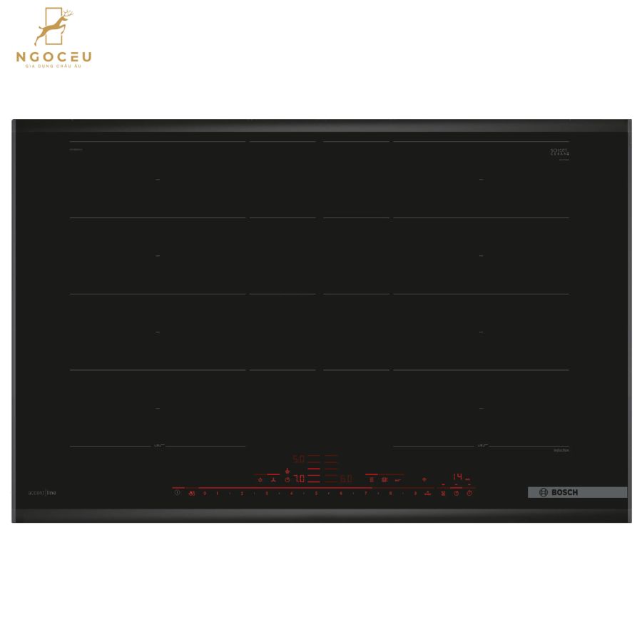 Bếp từ đa vùng nấu - Accent Line - Bosch PXY895DV1E - Series 8