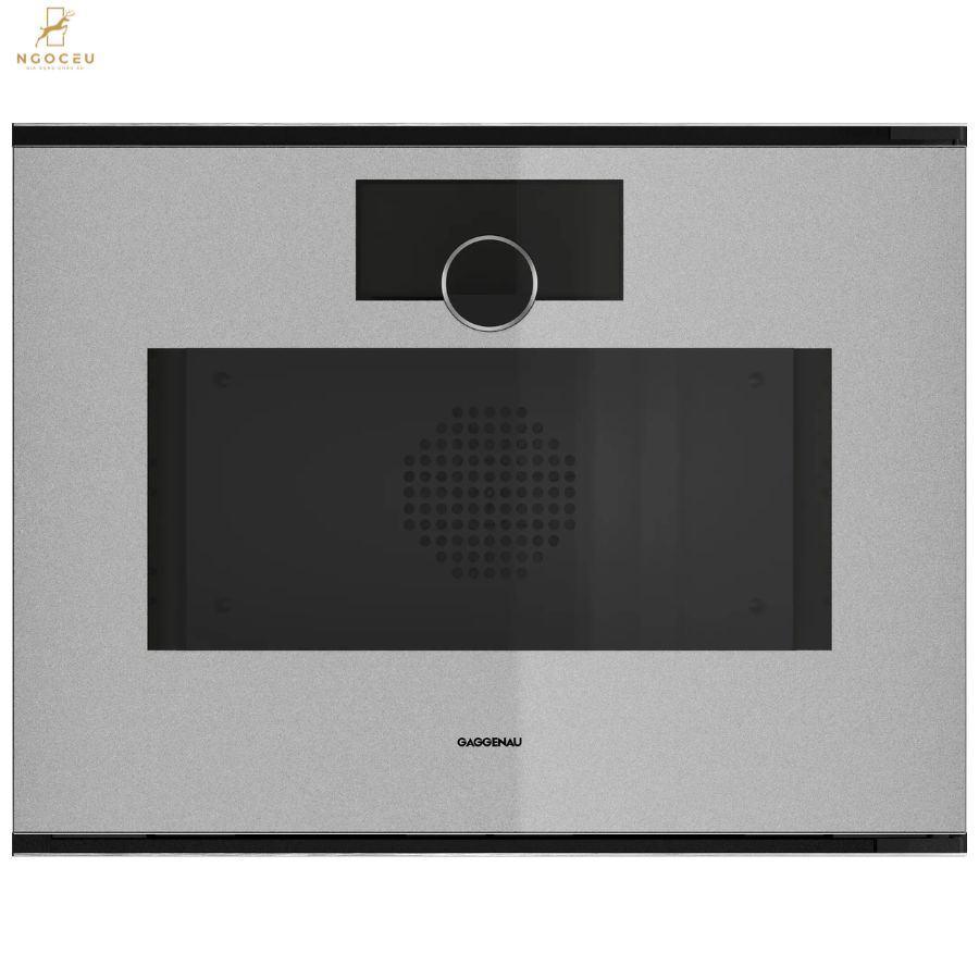 Lò nướng kèm hấp cánh phải Gaggenau Minimalistic GS240130 Sterling