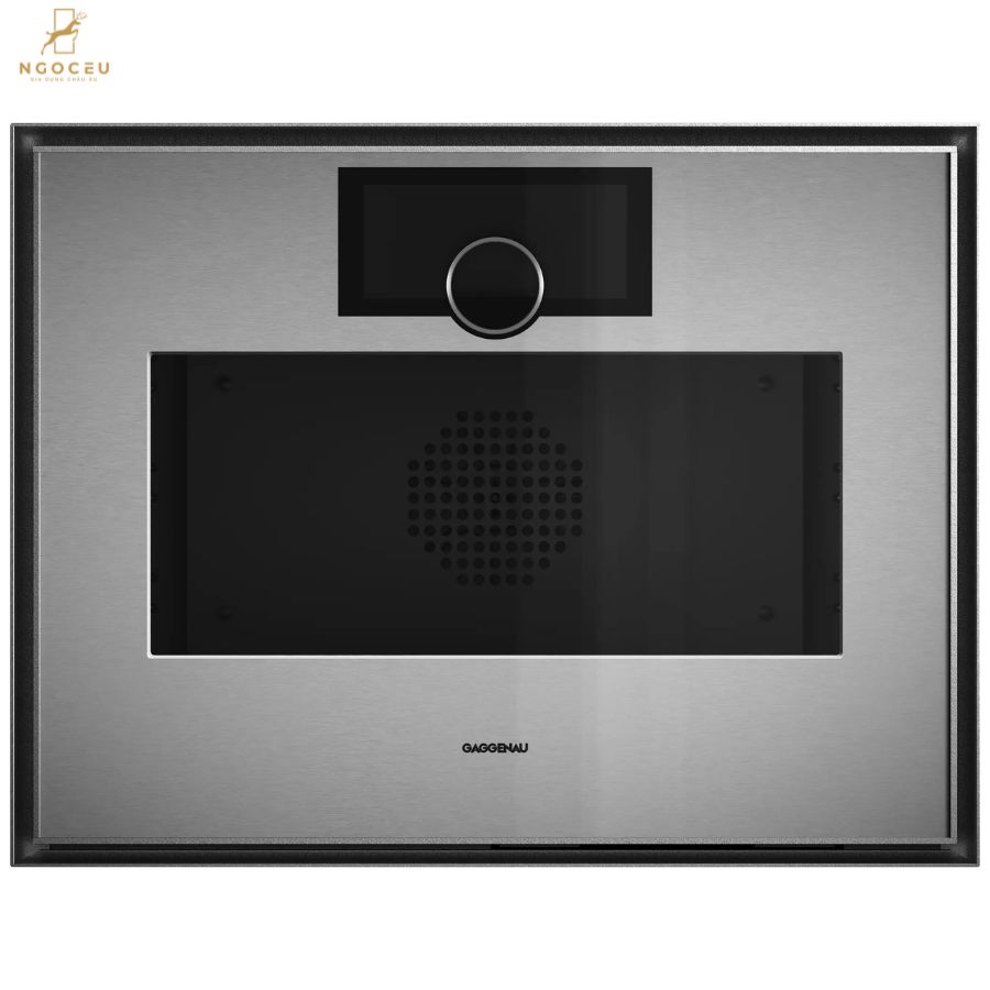 Lò hấp kèm nướng cánh phải Gaggenau Expressive GS470120 - Màu Khói
