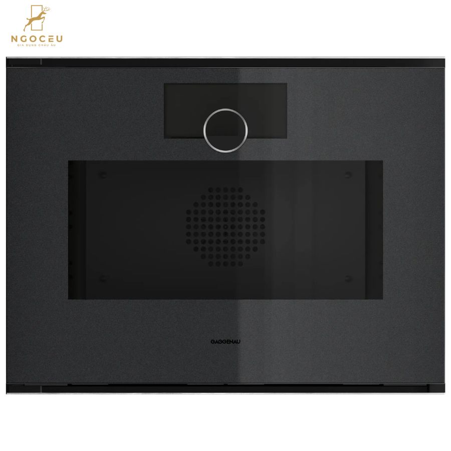 Lò nướng kèm hấp cánh trái Gaggenau Minimalistic GS251100 Onyx