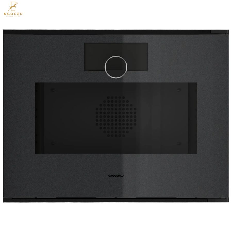 Lò nướng kèm hấp cánh phải Gaggenau Minimalistic GS240100 Onyx