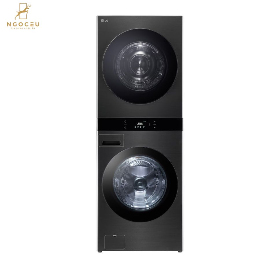 Tháp giặt sấy LG Tromm Object Collection - WL22KDU 25/22kg