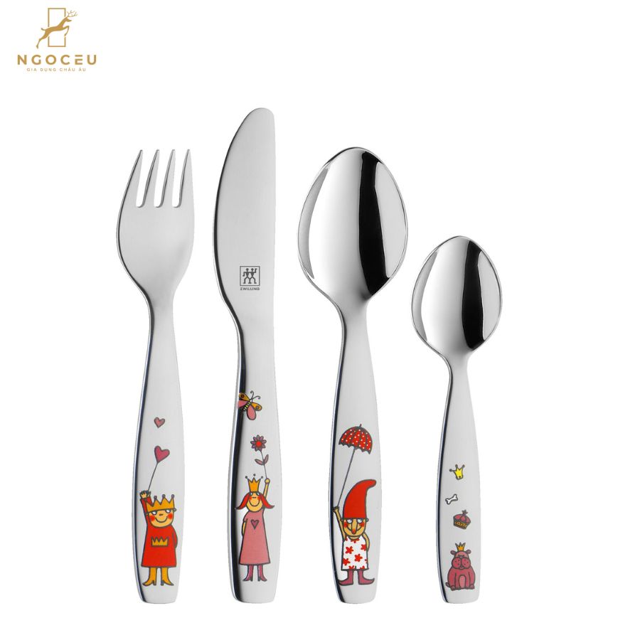 Bộ dao thìa dĩa trẻ em Zwilling Emilie 07136-210
