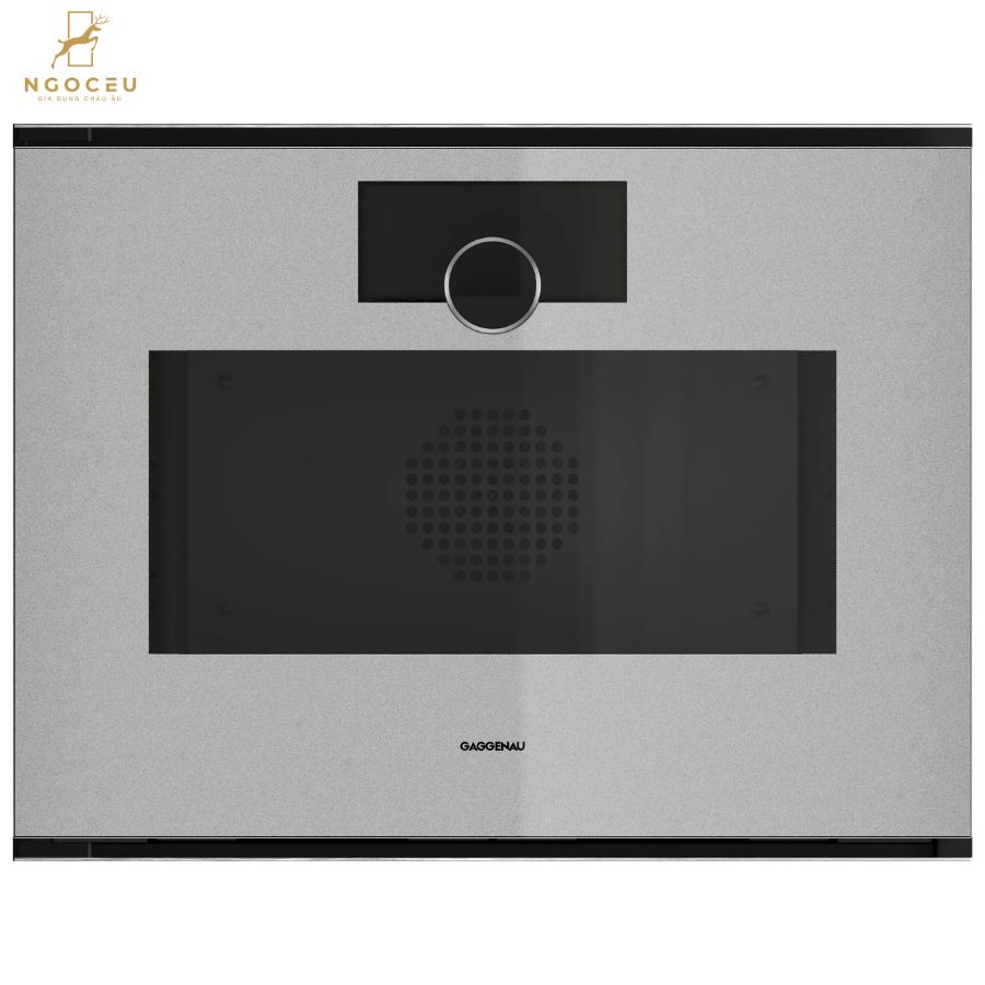 Lò nướng kèm hấp cánh trái Gaggenau Minimalistic GS251130 Sterling