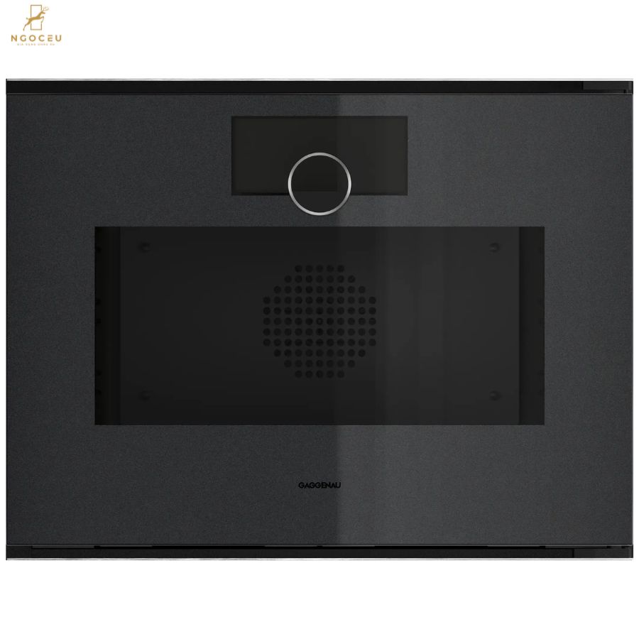 Lò nướng kèm hấp cánh phải Gaggenau Minimalistic GS250100 Onyx