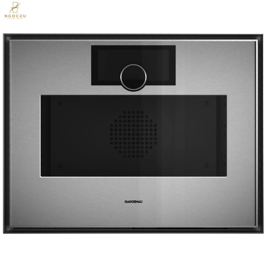 Lò nướng kèm hấp cánh phải Gaggenau Expressive GS450120 - Màu Khói