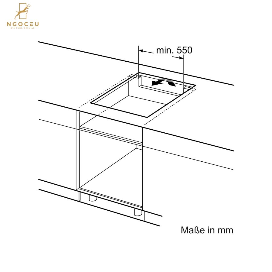 Bếp từ đa điểm - Accent Line - Bosch PXX690HC1E - Series 6