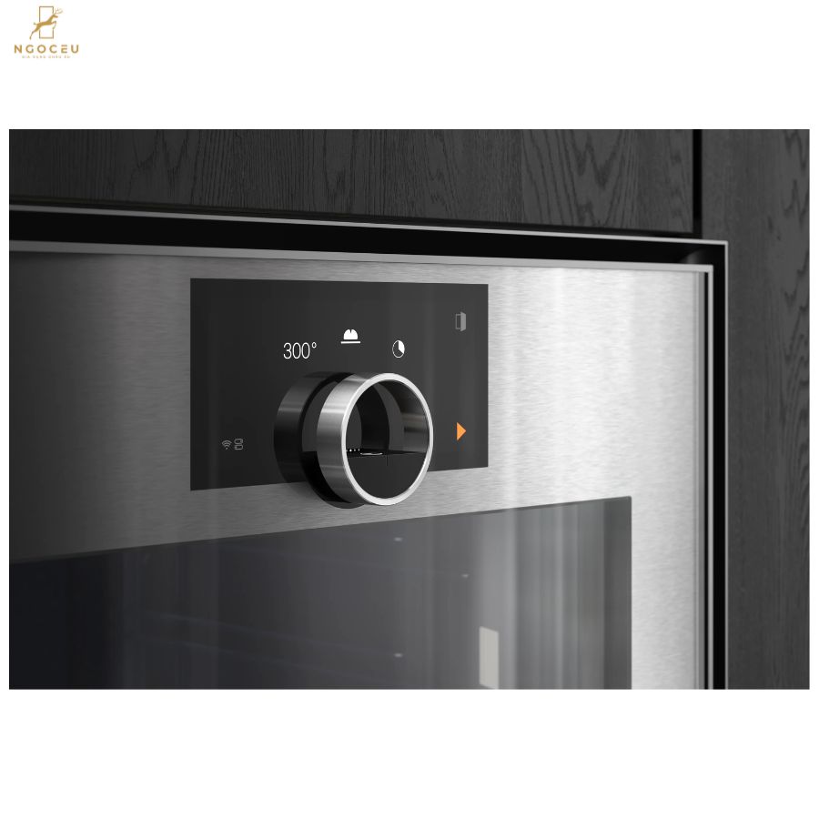 Lò nướng kèm hấp cánh phải Gaggenau Expressive GS450120 - Màu Khói