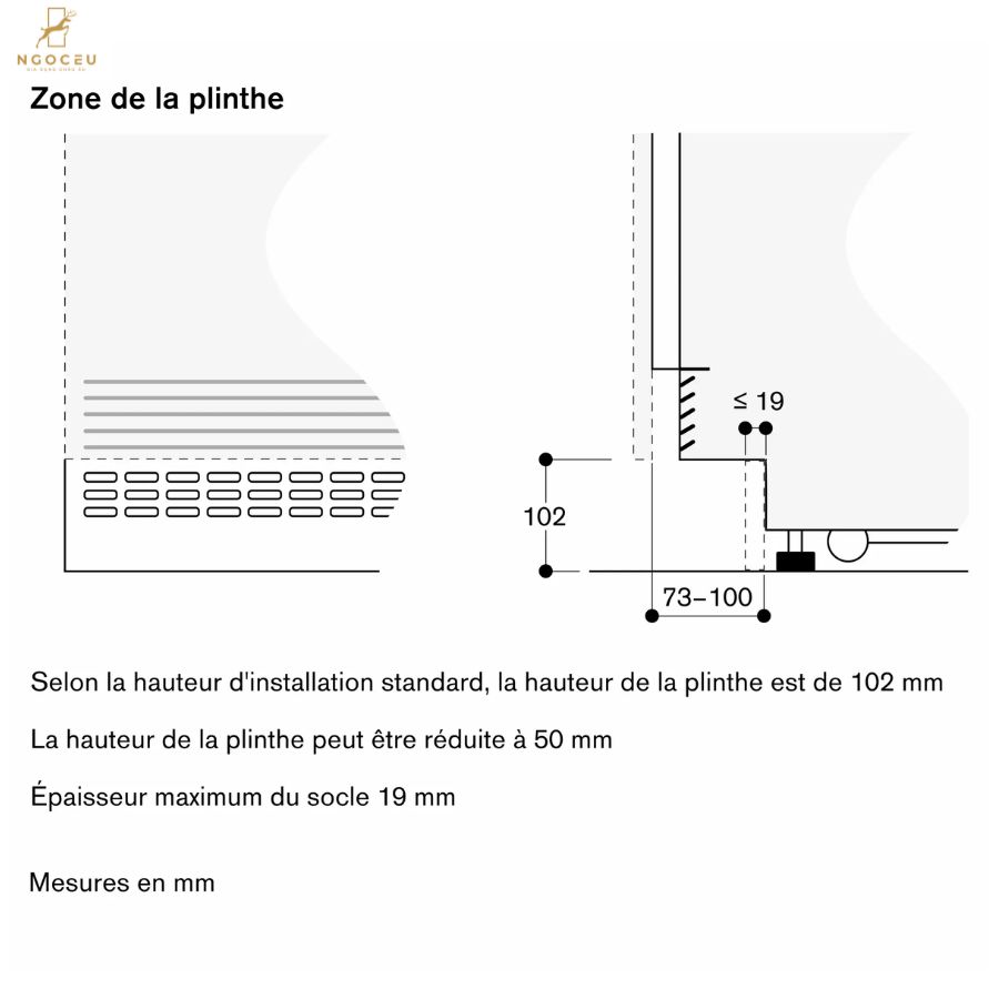 Tủ đông Vario Expressive 631L - Gaggenau RVF497190