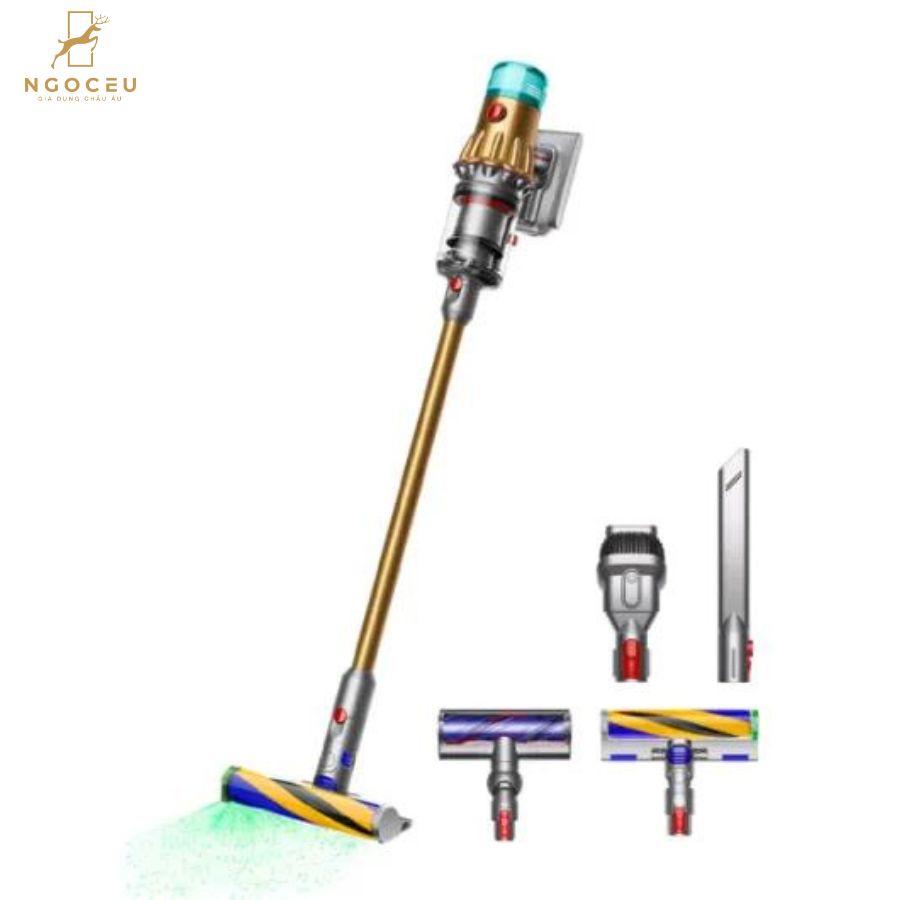 Máy hút bụi Dyson V12 Detect Slim Absolute - Gold/Gold
