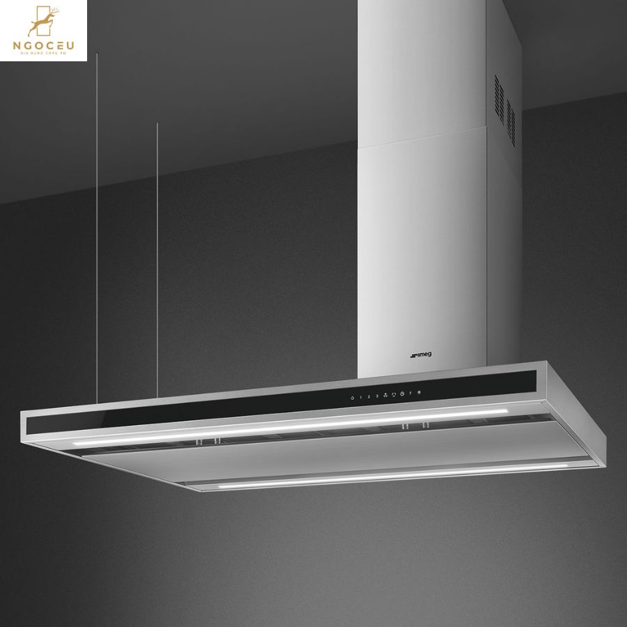 Máy hút mùi đảo Smeg KLTI12L4X - 120cm