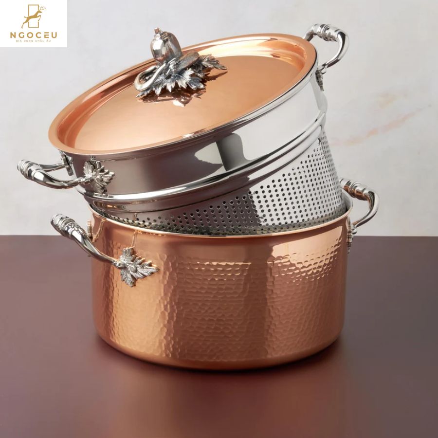 Bộ nồi Ruffoni 14 món trong hộp gỗ