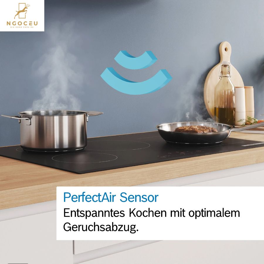 Máy hút mùi bàn đảo - Accent Line - Bosch DDW88MM66 - Series 8