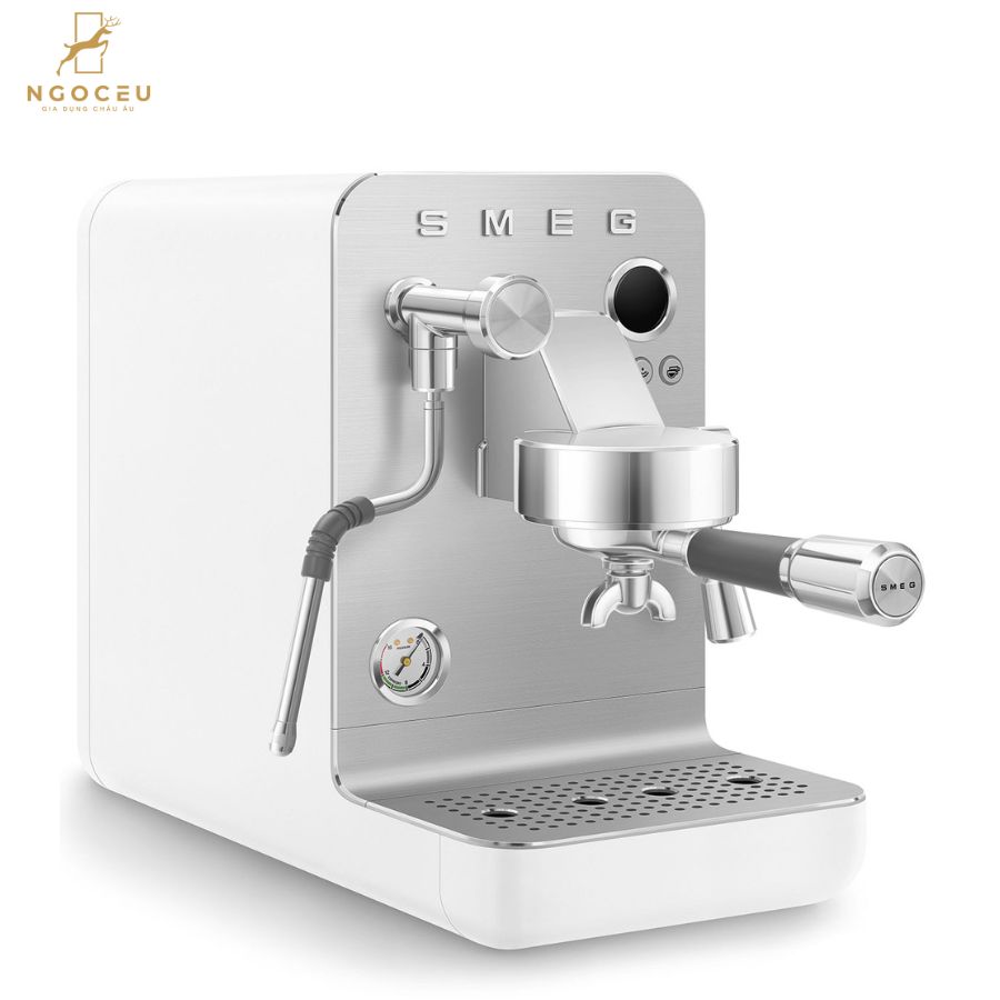 Máy pha cà phê SMEG EMC02WHMUK