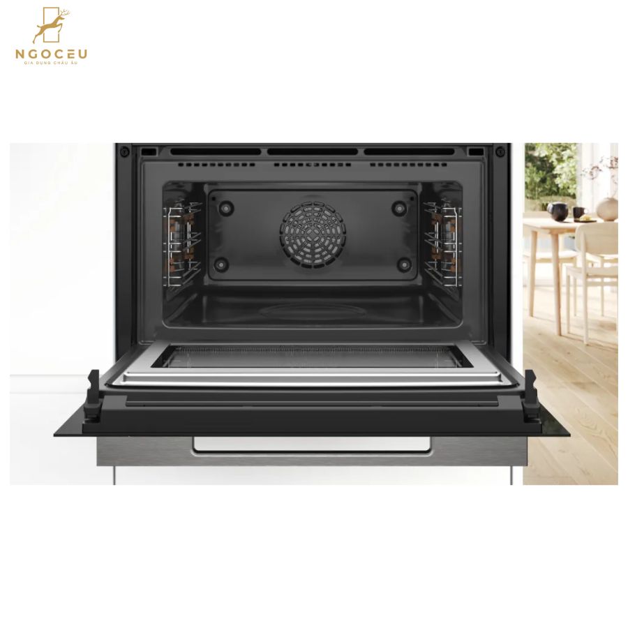 Lò nướng kết hợp vi sóng Bosch CMG7761B1 - Series 8