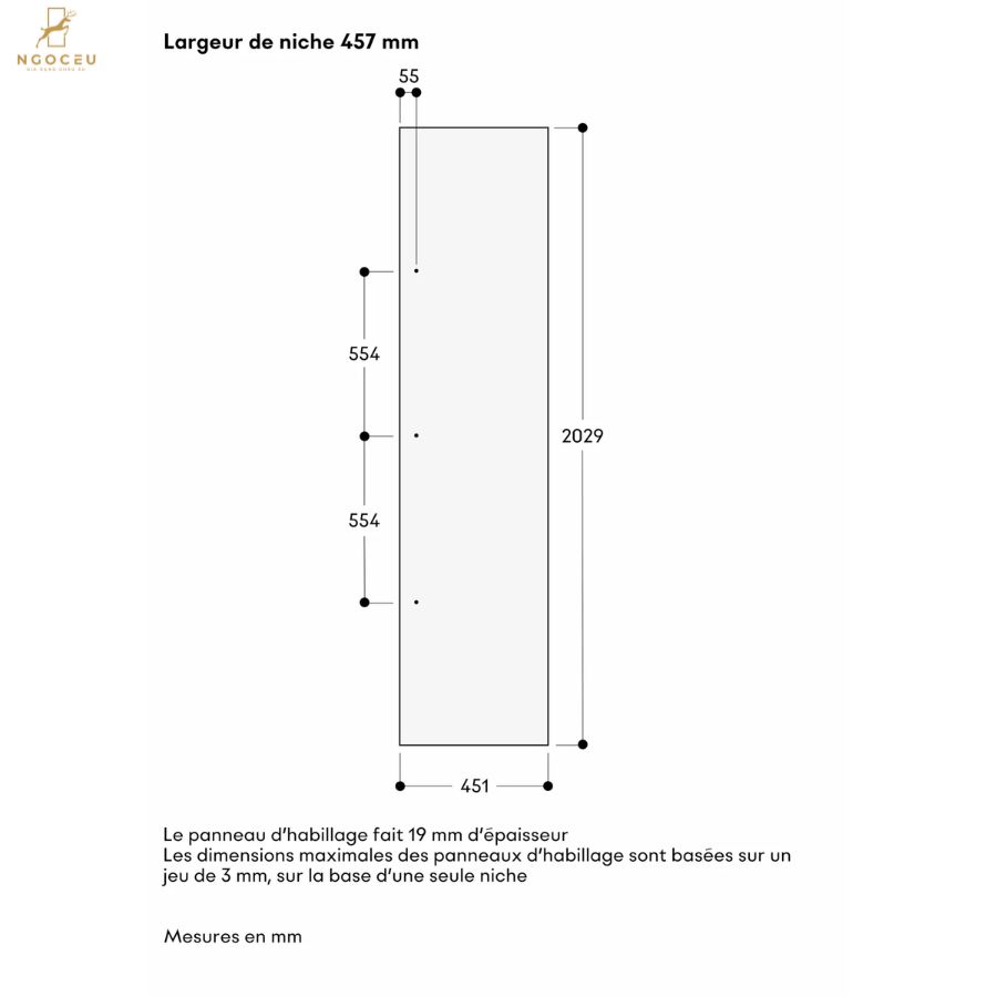 Tủ đông Vario Expressive 280L - Gaggenau RVF417190