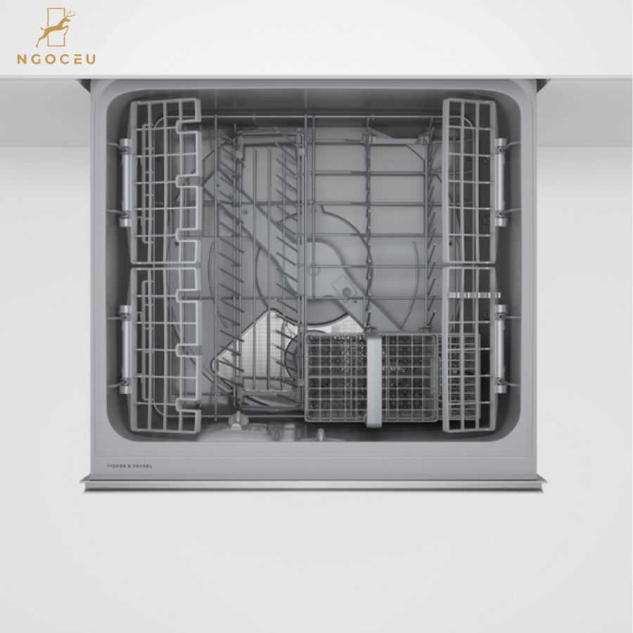 Máy rửa bát đôi thông minh Fisher Paykel Dish Drawer DD60D2HNX9 Series 7 - Mặt thép không gỉ