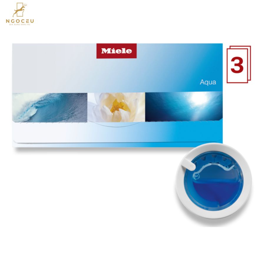 Bộ 3 chai nước hoa Aqua khử mùi dùng trong máy sấy Miele FA A 452 L