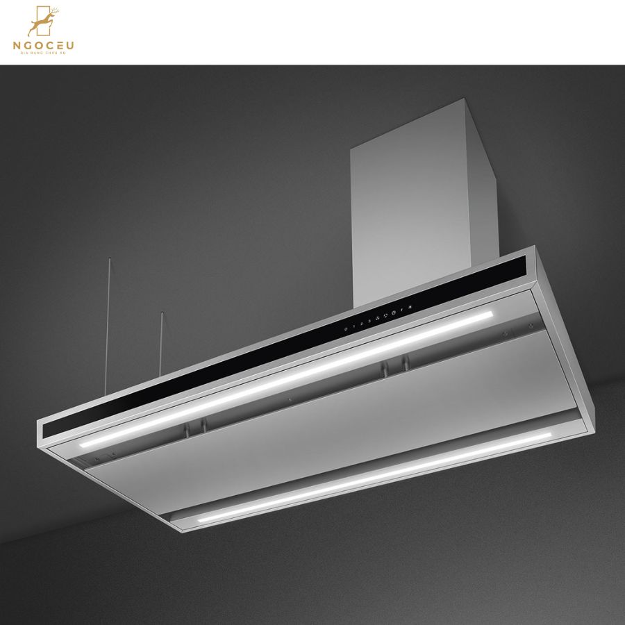 Máy hút mùi đảo Smeg KLTI12L4X - 120cm