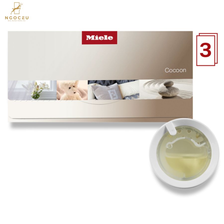 Bộ 3 chai nước hoa Cocoon khử mùi dùng trong máy sấy Miele FA C 452 L