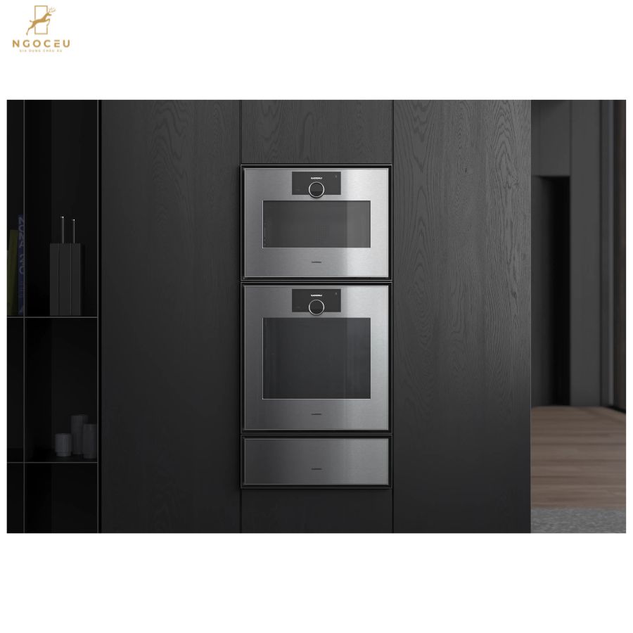 Lò hấp kèm nướng cánh trái Gaggenau Expressive GS471120 - Màu Khói