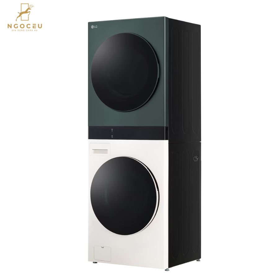 Tháp giặt sấy LG Tromm Object Collection - WL22GEZU 25/22kg