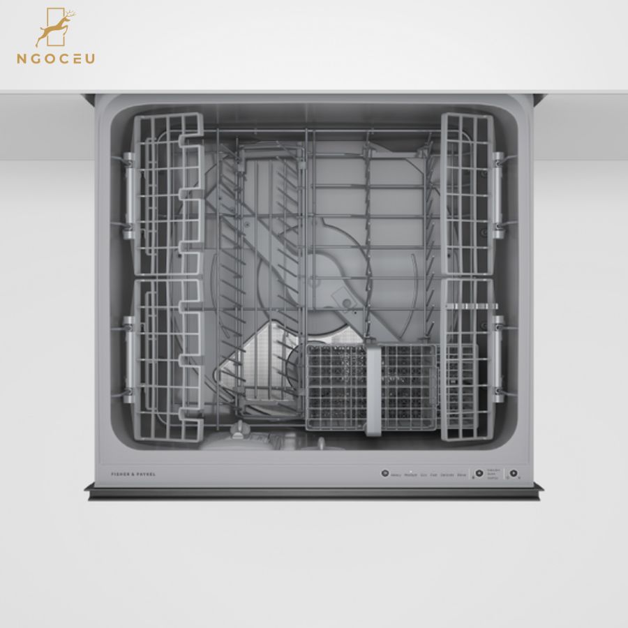 Máy rửa bát thông minh Fisher Paykel Dish Drawer DD60D4HZB9 Series 9 - Mặt kính đen