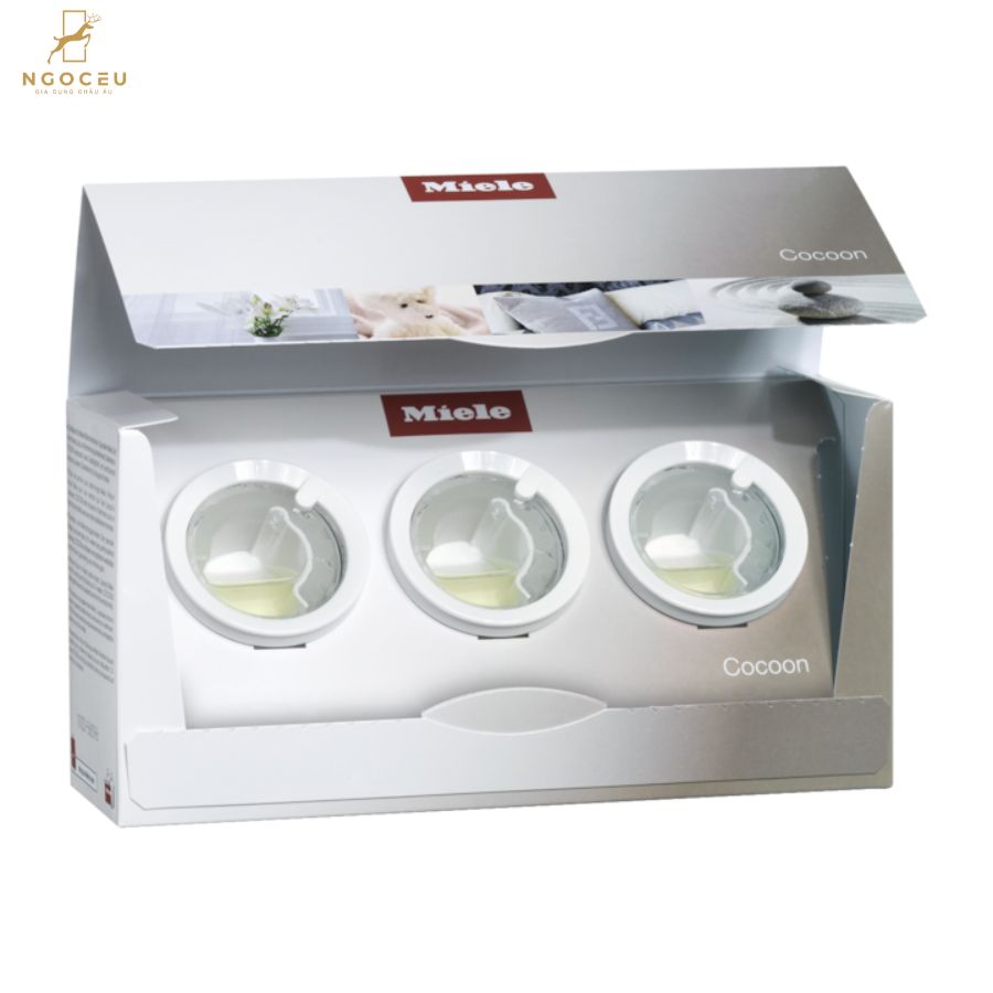 Bộ 3 chai nước hoa Cocoon khử mùi dùng trong máy sấy Miele FA C 452 L