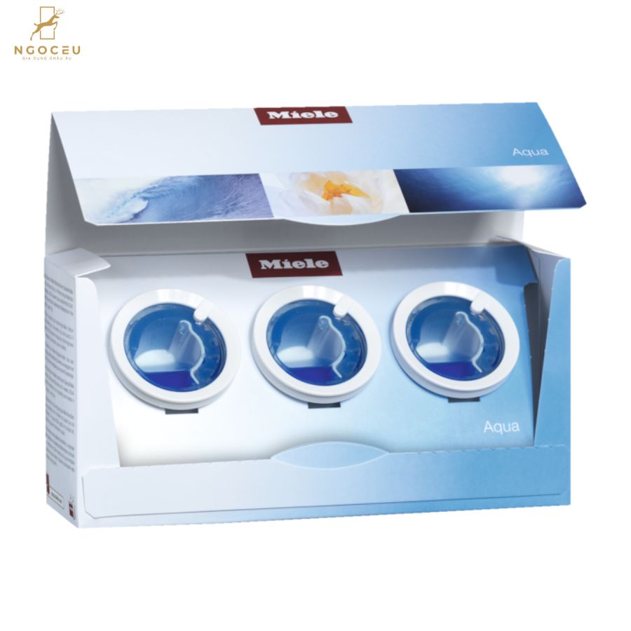 Bộ 3 chai nước hoa Aqua khử mùi dùng trong máy sấy Miele FA A 452 L