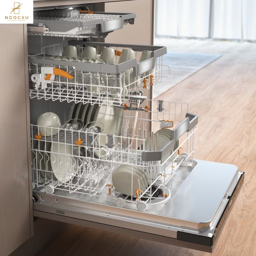 Máy rửa bát âm tủ Miele G 7788 SCVi XXL AutoDos K2O FF