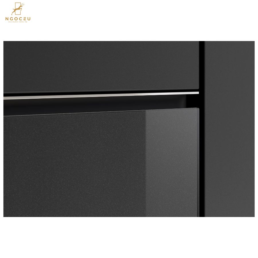 Lò nướng kèm hấp cánh trái Gaggenau Minimalistic GS241100 Onyx