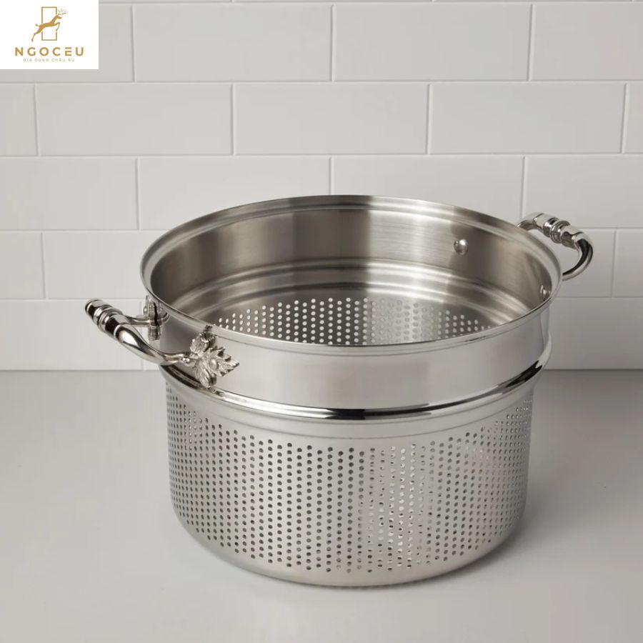 Bộ nồi Ruffoni 14 món trong hộp gỗ