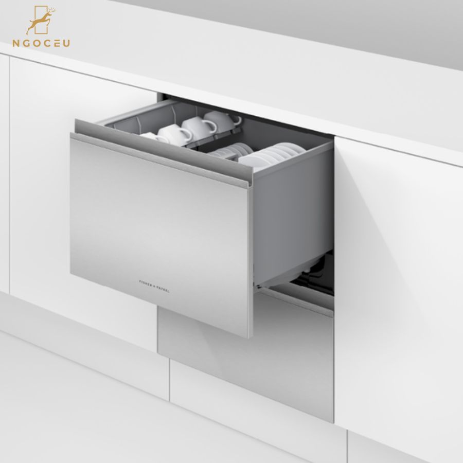 Máy rửa bát đôi thông minh Fisher Paykel Dish Drawer DD60D4HNX9 Series 9 - Mặt Thép không gỉ