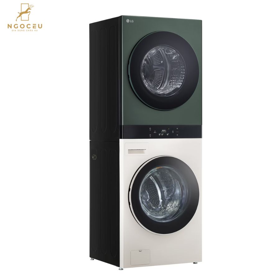 Tháp giặt sấy LG Tromm Object Collection - WL22GEZU 25/22kg