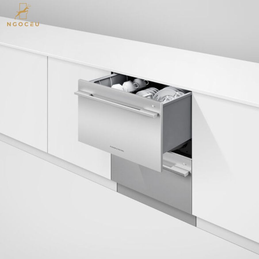Máy rửa bát đôi thông minh Fisher Paykel Dish Drawer DD60DDFHX9 Series 9 - Mặt thép không gỉ