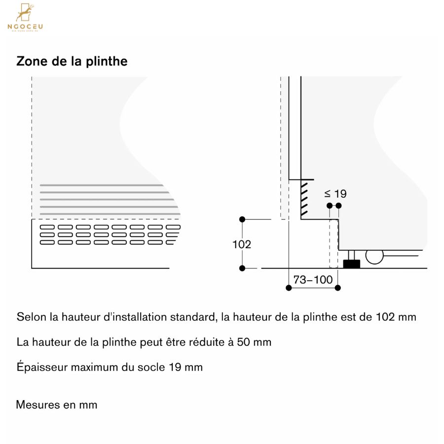 Tủ đông Vario Expressive 280L - Gaggenau RVF417190