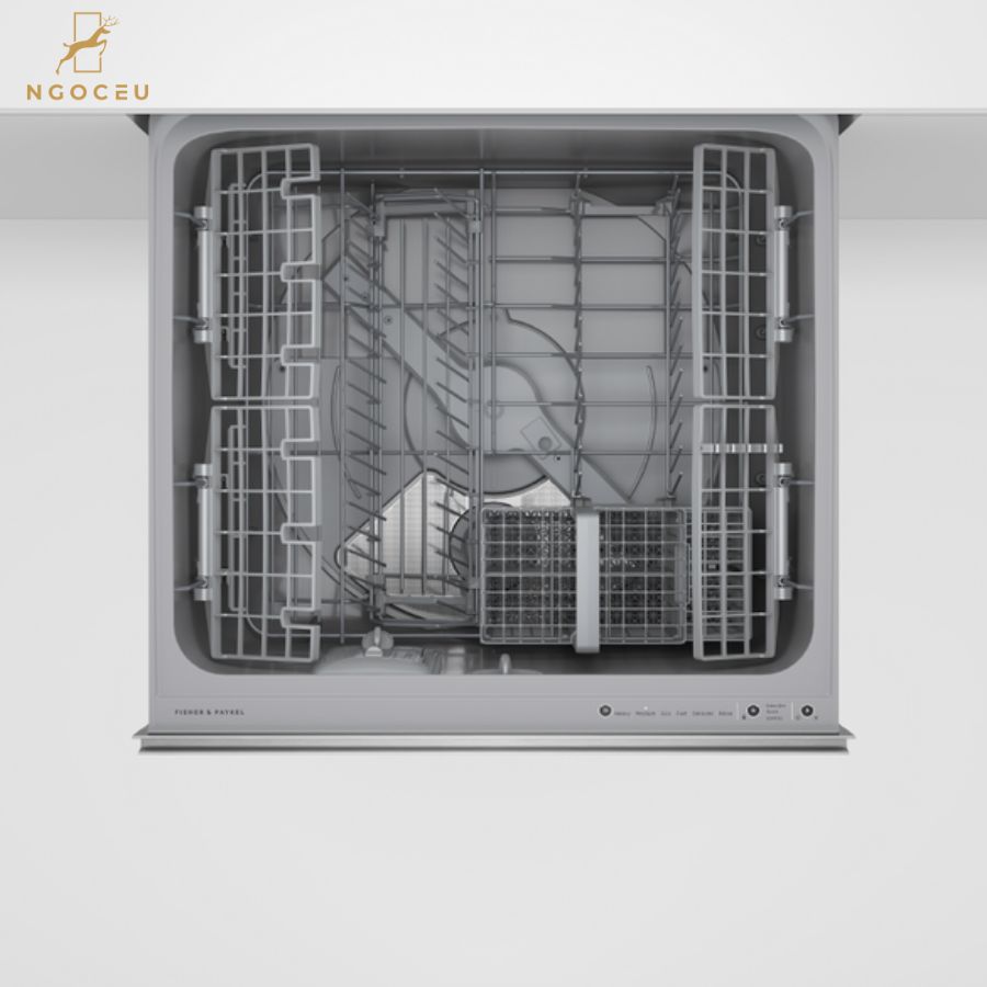 Máy rửa bát đôi thông minh Fisher Paykel Dish Drawer DD60D4HNX9 Series 9 - Mặt Thép không gỉ