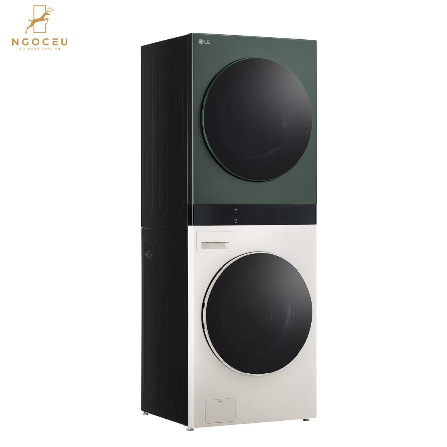 Tháp giặt sấy LG Tromm Object Collection - WL22GEZU 25/22kg