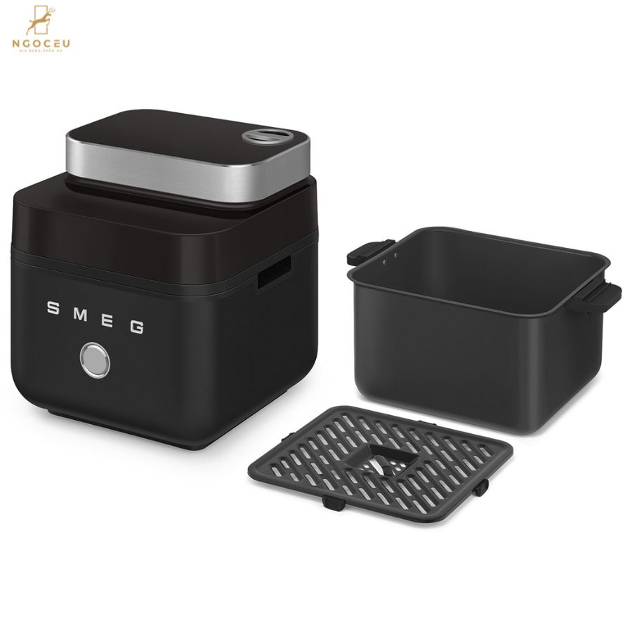 Nồi chiên không dầu SMEG AFCBLMEU - Màu đen