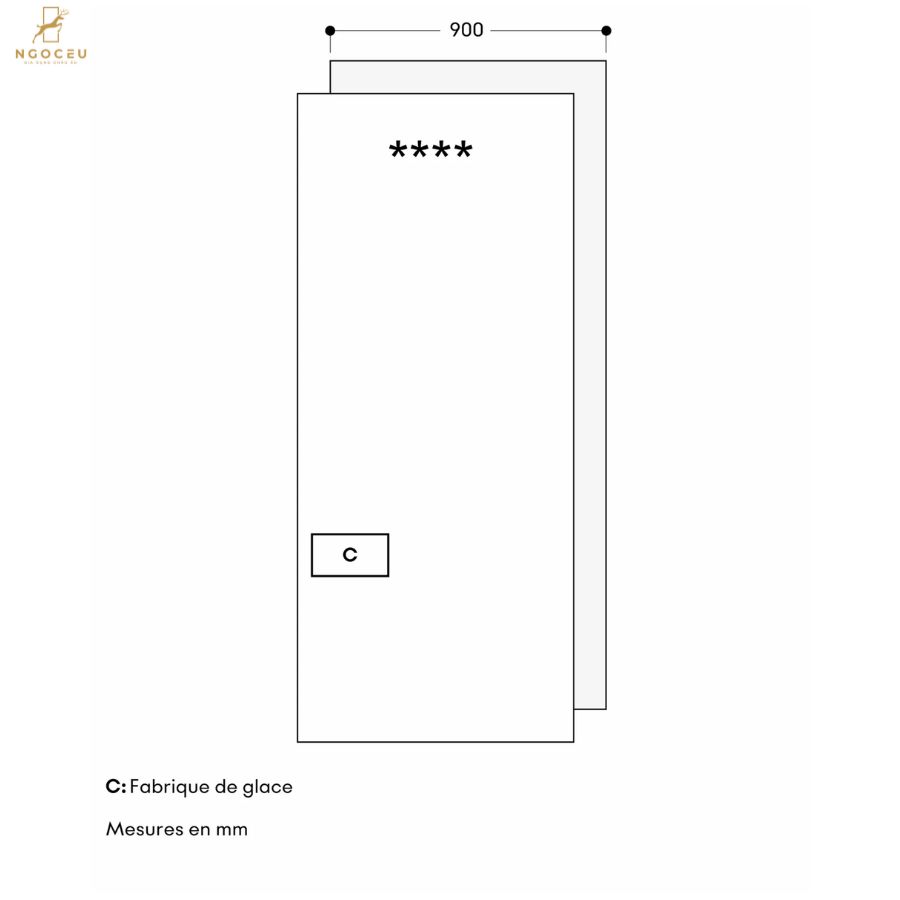 Tủ đông Vario Expressive 631L - Gaggenau RVF497190