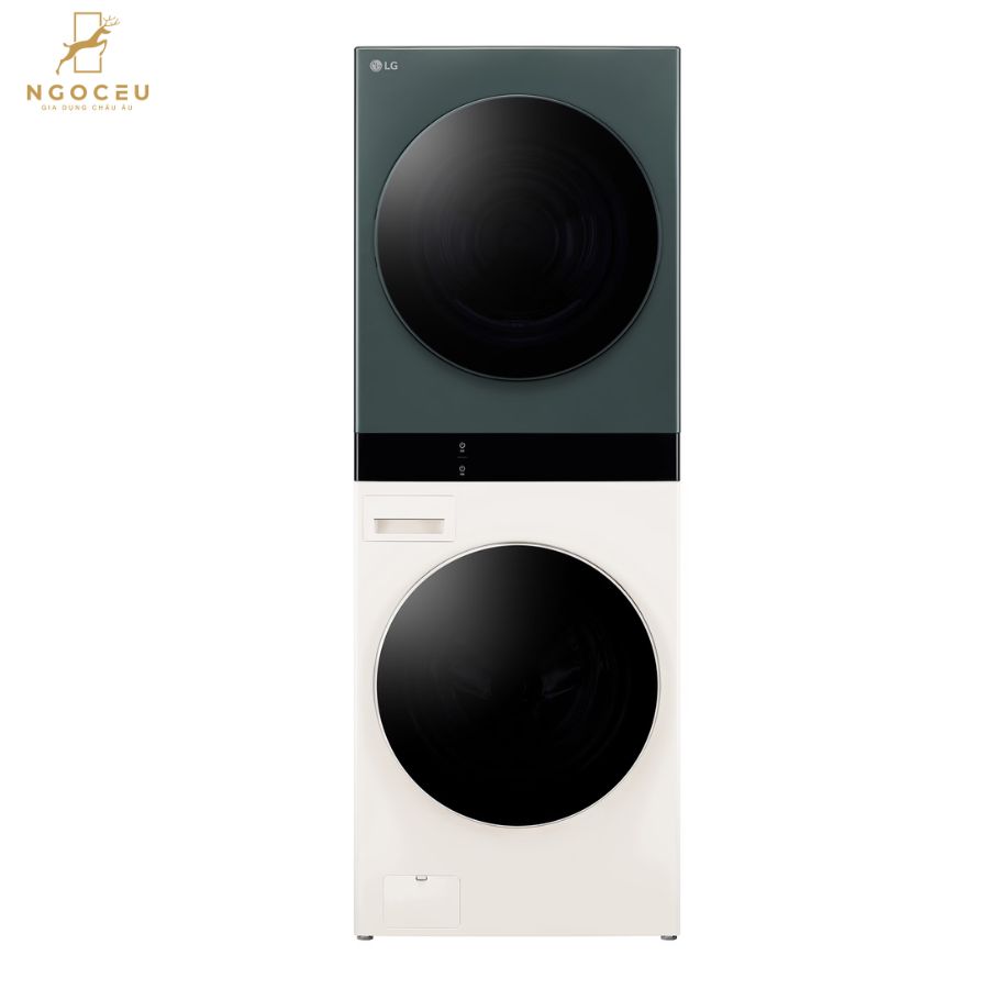 Tháp giặt sấy LG Tromm Object Collection - WL22GEZU 25/22kg