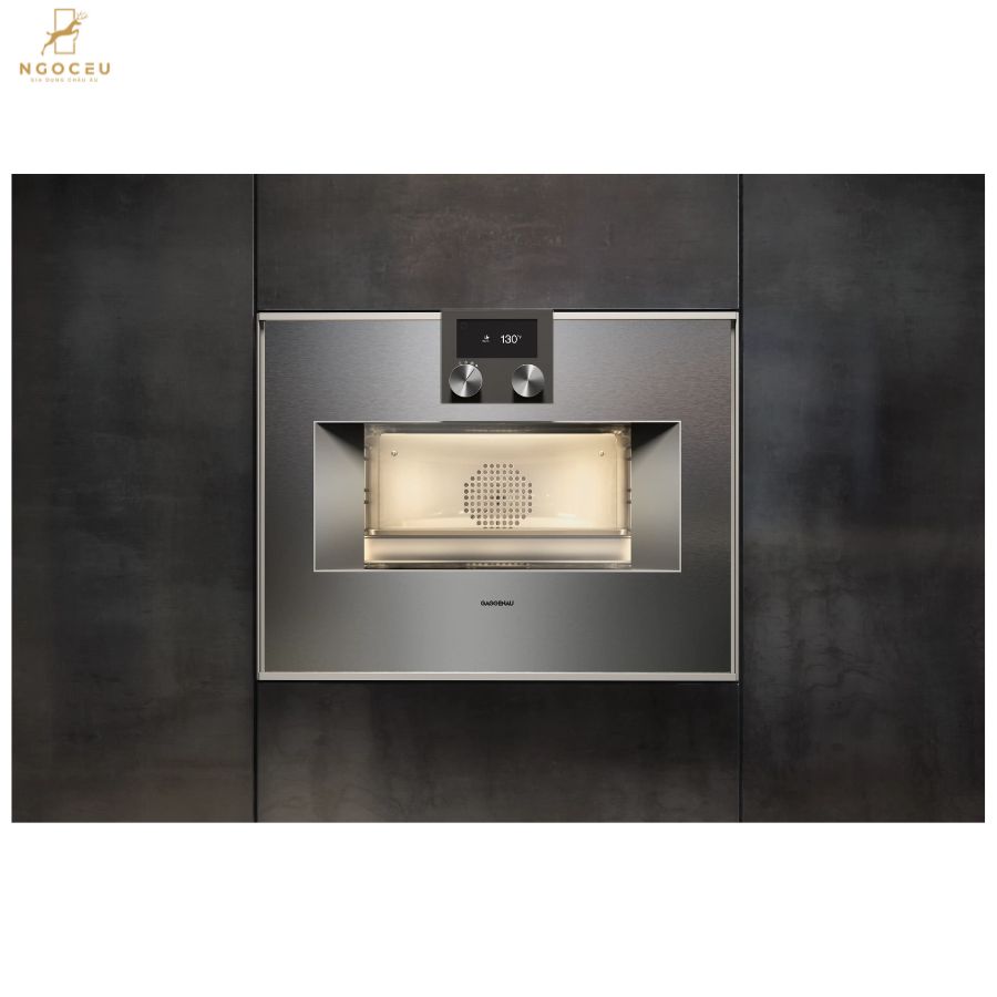 Lò nướng kèm hấp cánh trái Gaggenau BS451111 Series 400 - Màu Thép Không Gỉ