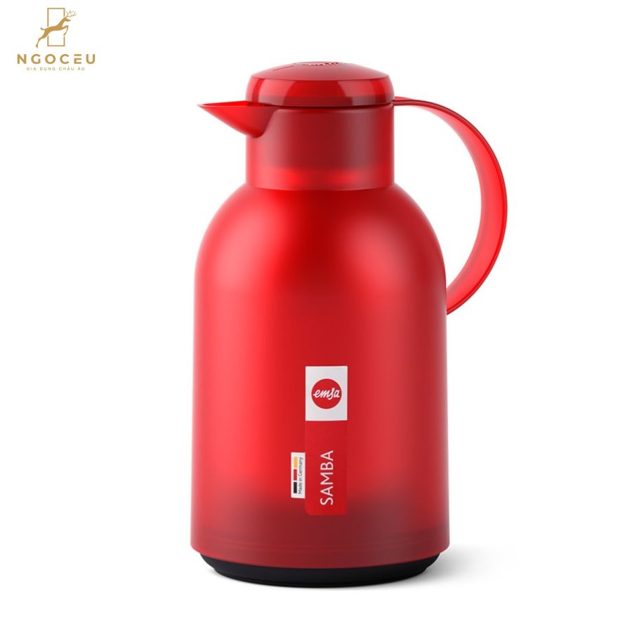 Bình giữ nhiệt màu đỏ Emsa Samba 1.5l - 3110600413