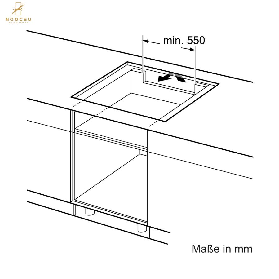 Bếp từ đa vùng nấu - Accent Line - Bosch PXY895DV1E - Series 8