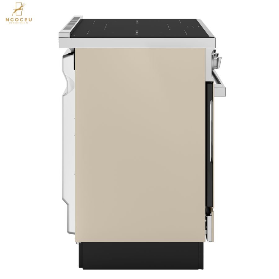 Bếp từ hỗn hợp kèm lò nướng Smeg CPF90I1PML2