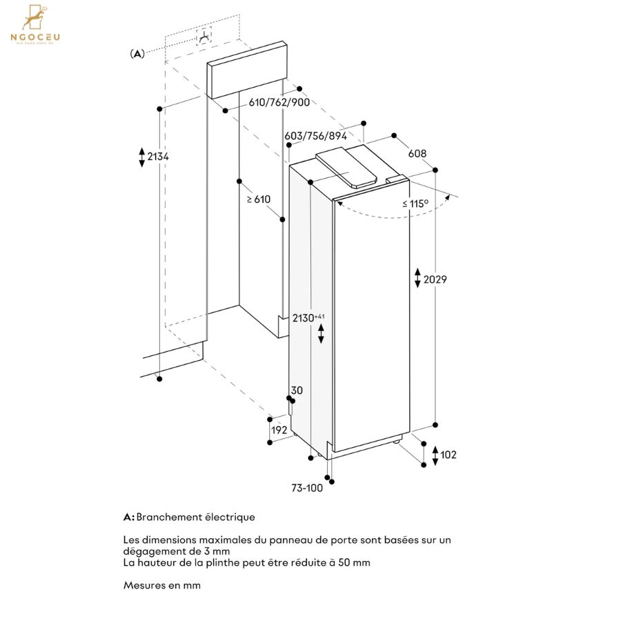 Tủ mát Vario Cooling Expressive 512L - Gaggenau RVC477190