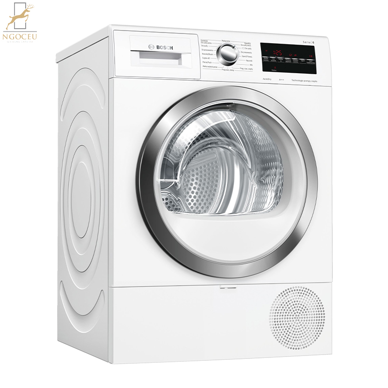 Máy sấy quần áo 8Kg Bosch WTB86201SG – Serie 4